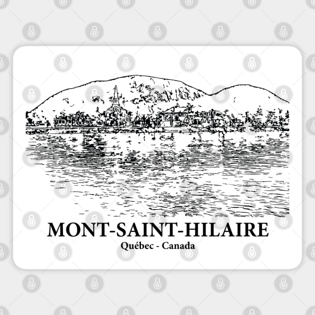 Mont-Saint-Hilaire - Québec Magnet by Lakeric